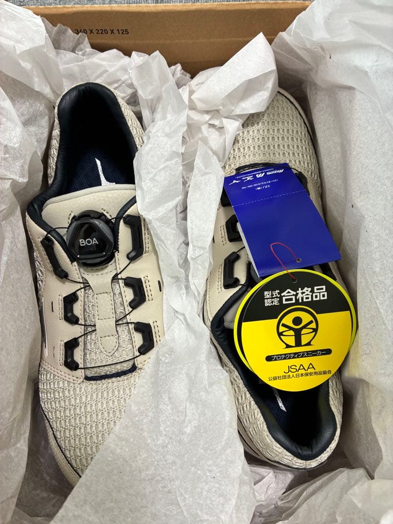 ミズノ安全靴 オールマイティ VH51L BOA 通気性 F1GA2306