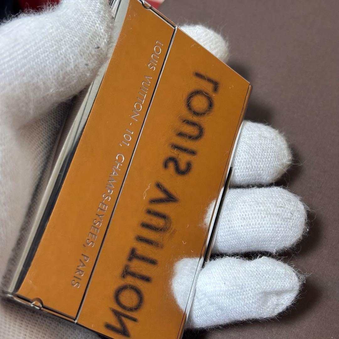 Louis Vuitton 名刺入れ シャンゼリゼ カードケース シルバー