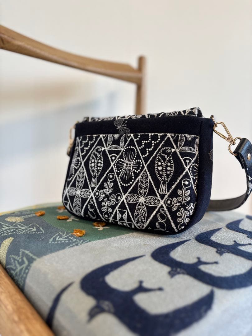 新入荷✳︎ミナペルホネン✳︎ハンドメイド✳︎ミディアムパン　肩ショルダー