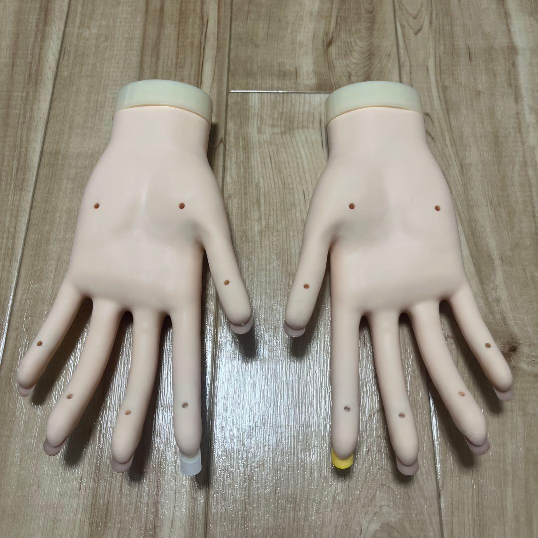 【練習ハンド付き】ネイリスト技能検定試験用JNEC認定モデルハンドセット