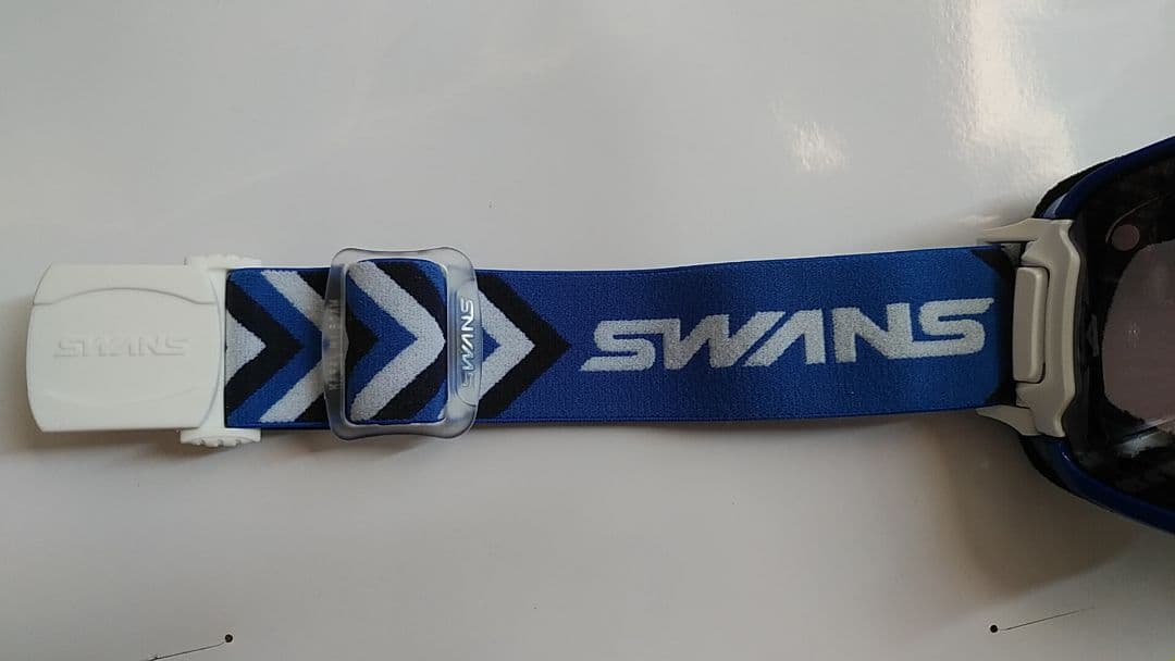 SWANS ゴーグル 青 ミラーレンズ