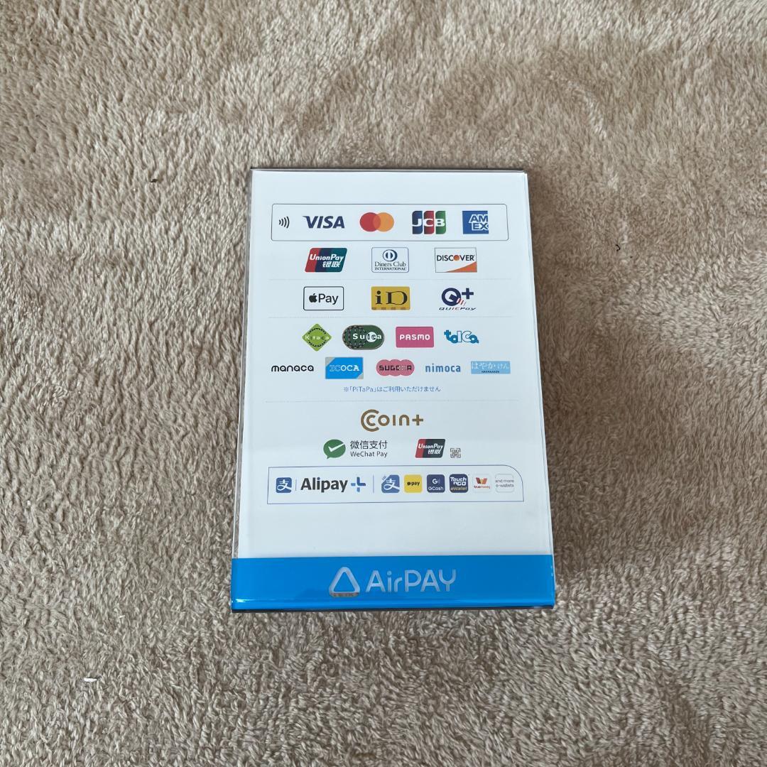 【ほぼ新品】エアペイカードリーダーairpayリクルートRECRUITエアレジ