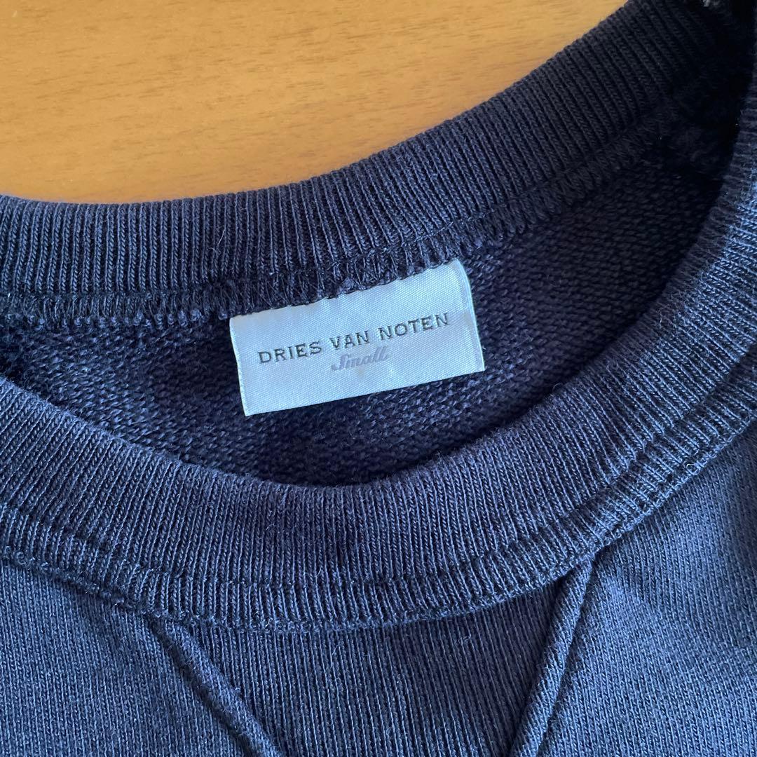 ドリスヴァンノッテン ブラック スウェット