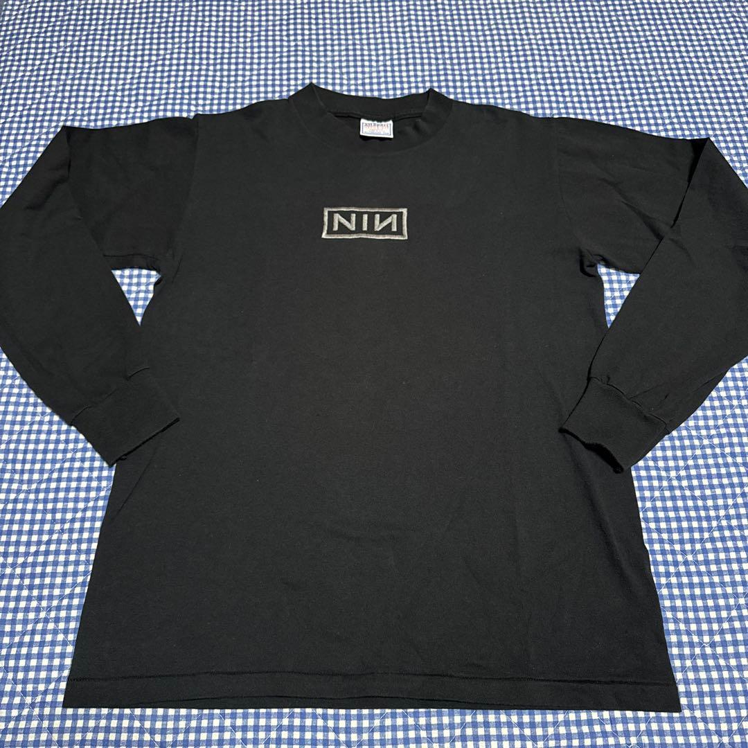 ナインインチネイルズ NIN ロゴ ロンT ロングスリーブ Tシャツ