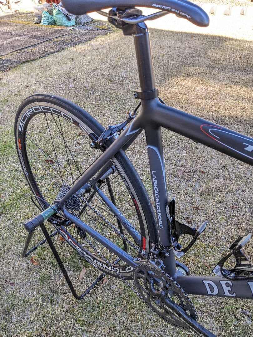 美品 デローザ DE ROSA カンパ アテナ カーボン イタリアン バイク