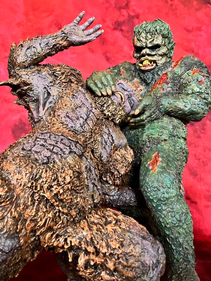 サンダ対ガイラ￼決戦！壮絶バトル・レジンキット完成品フランケンシュタインの怪獣￼