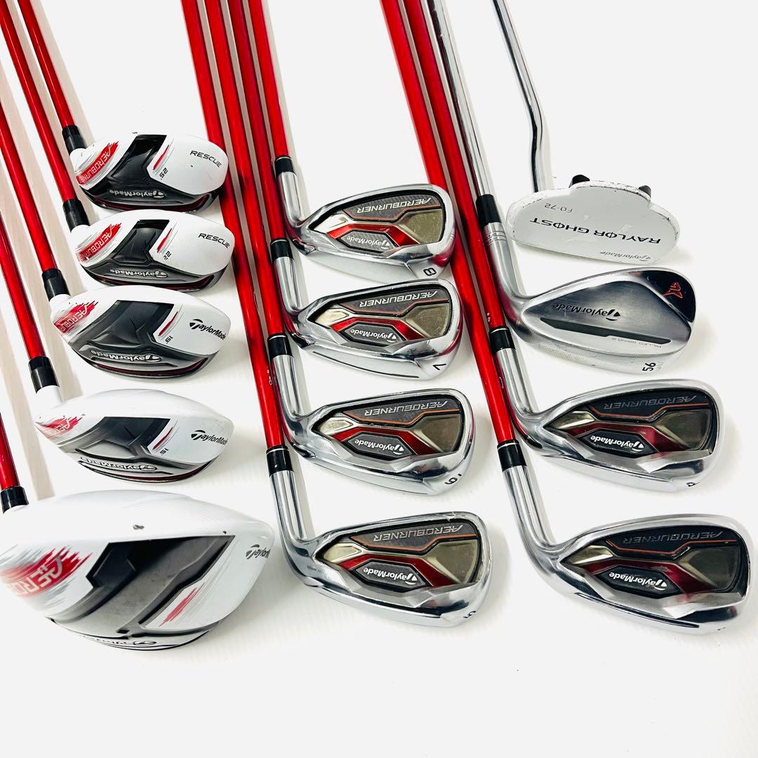 テーラーメイド ゴルフセット エアロバーナー クラブセット ゴルフ一式 カーボン