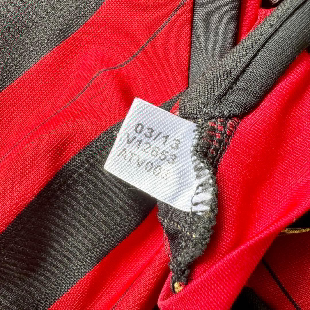 【長袖×フルパッチ仕様】マリオ・バロテッリ ＃４５ ACミラン １３／１４（H）