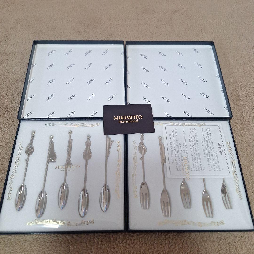 MIKIMOTO 楽器モチーフ スプーンセット