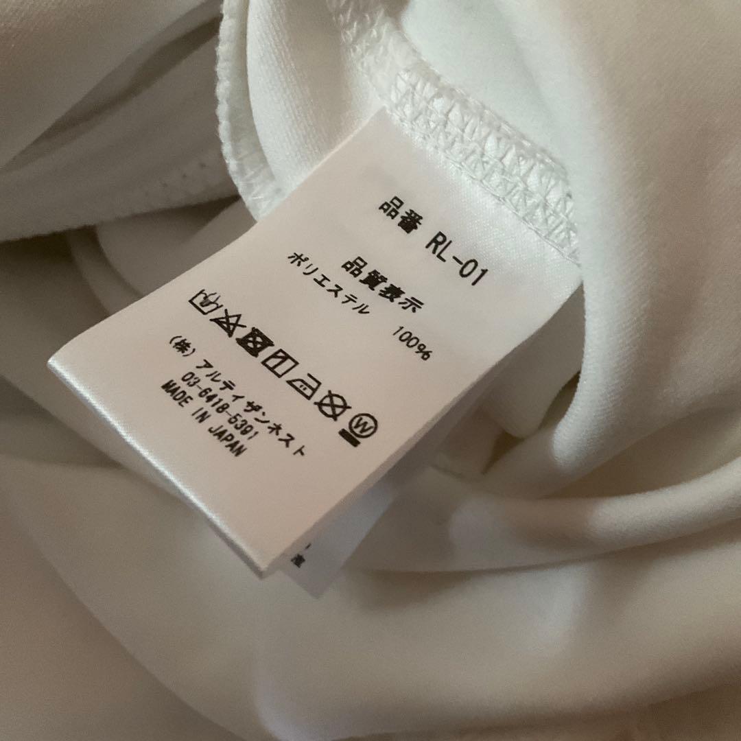 極美品Resurrection ホワイトフード付ジップパーカーM