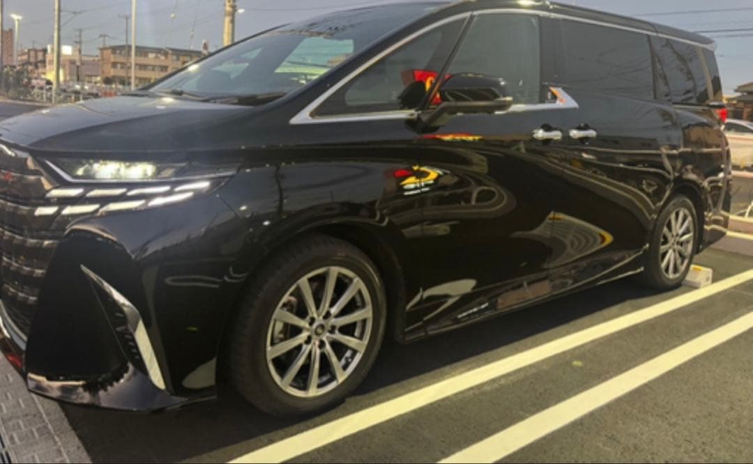 -_- アルファード40 付いていた、スタッドレス