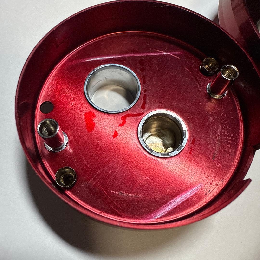 か*ん様 ABU Ambassadeur 1500C レッドパーツセット。アンバ