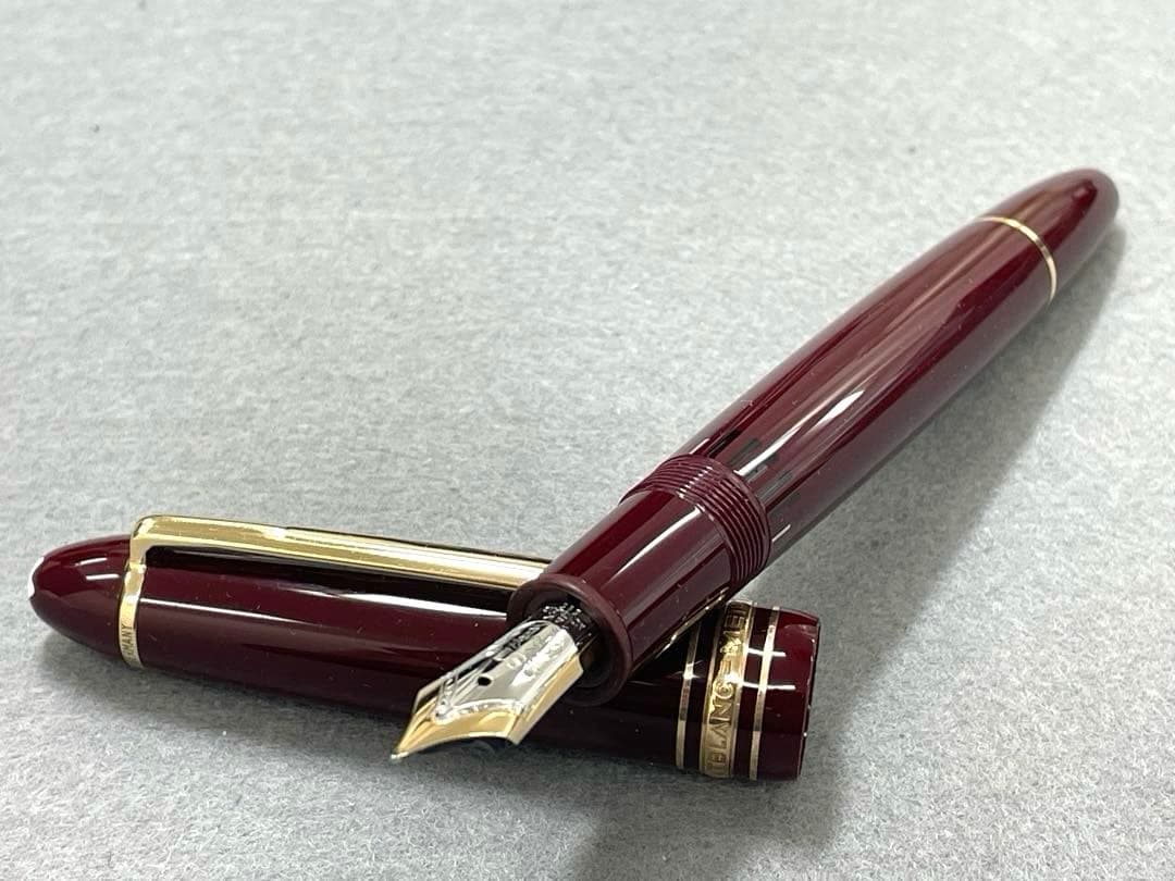 モンブラン マイスターシュテュック 146 万年筆 ボルドー F