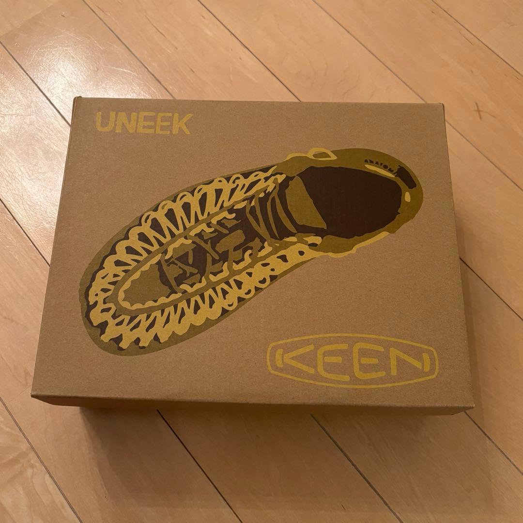 KEEN キーン ウィメンズ ユニーク ダブルケー23.5cmブラック×ブラック