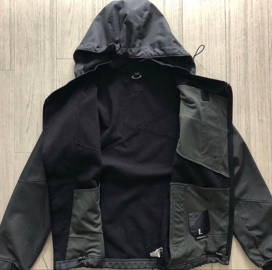 Oakley ソフトシェルジャケット グレンチェック