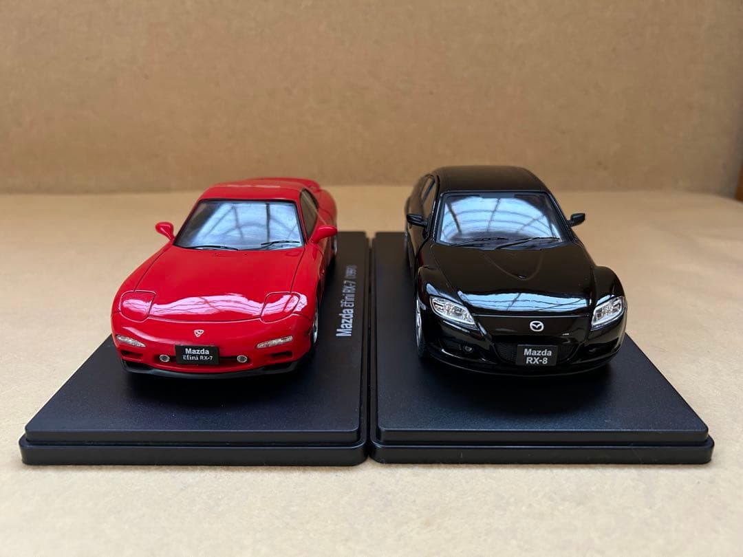 【美品】国産名車コレクション　RX-7 RX-8