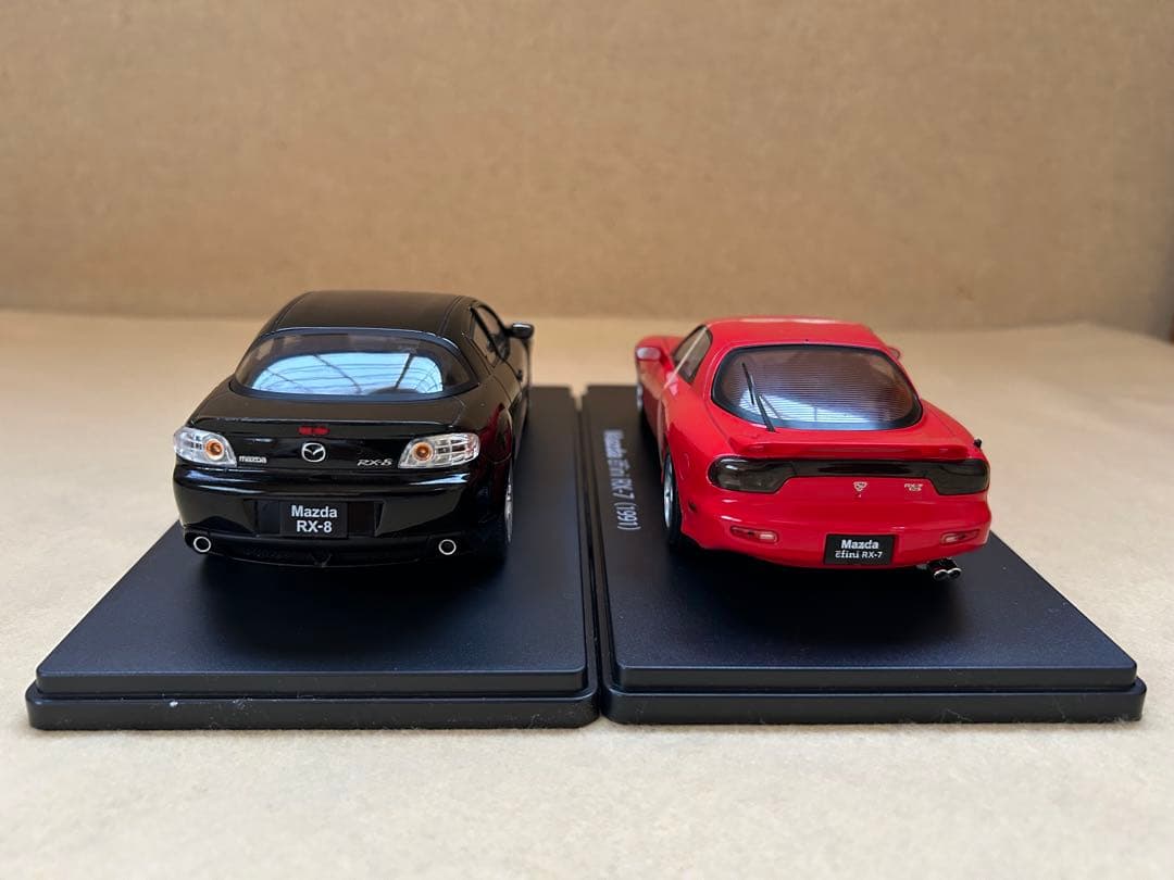 【美品】国産名車コレクション　RX-7 RX-8