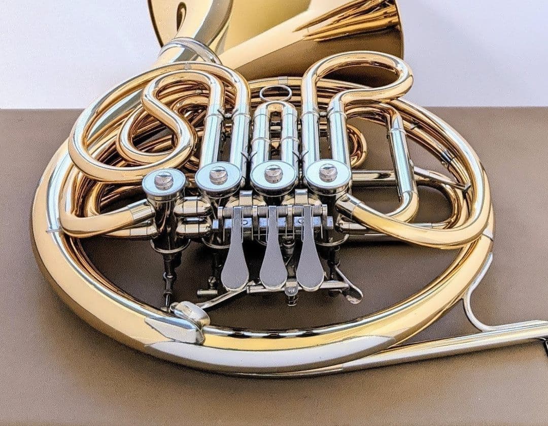 [専用]【良質品】ヤマハホルン YHR-567GDB フルダブル ゴールドブラス