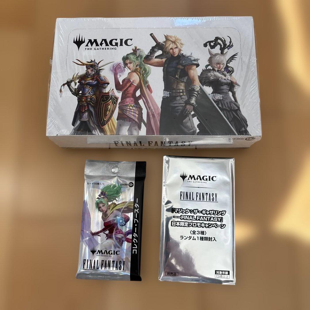 mtg ff プレイブースター 1box プロモ　コレクターブースター　1パック