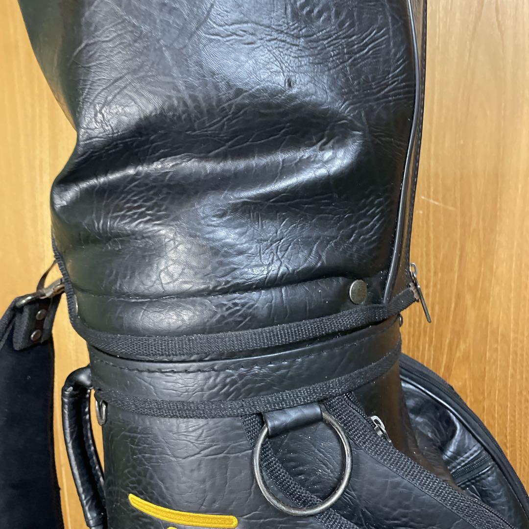 タイトリスト DCI キャディバッグ　合皮　ブラック&ホワイト　ゴルフバッグ