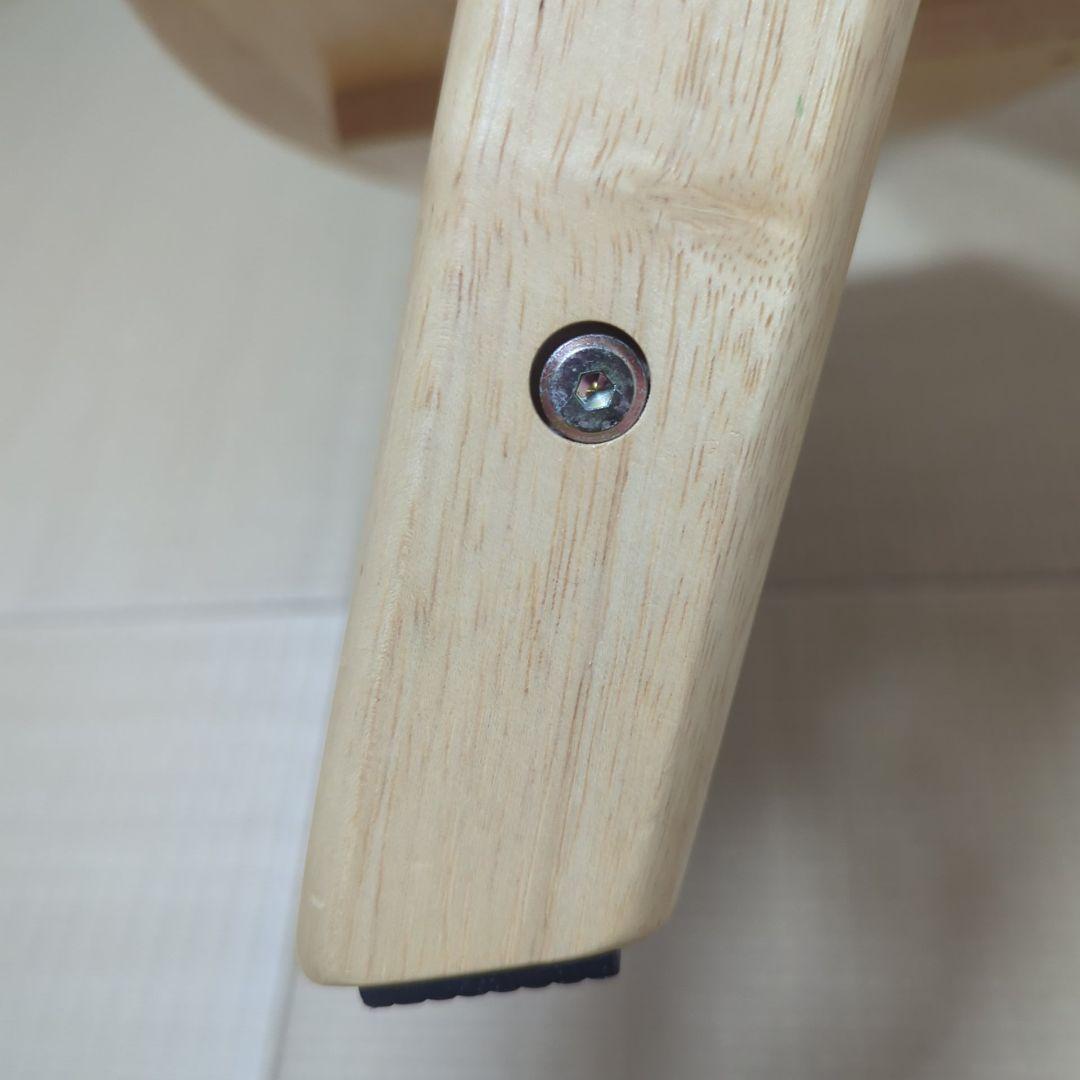 大和屋　 アッフルチェア　天然木　ナチュラル　テーブル＆ガードなし