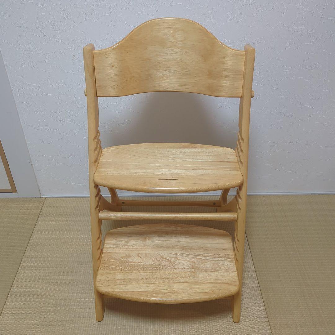 大和屋　 アッフルチェア　天然木　ナチュラル　テーブル＆ガードなし