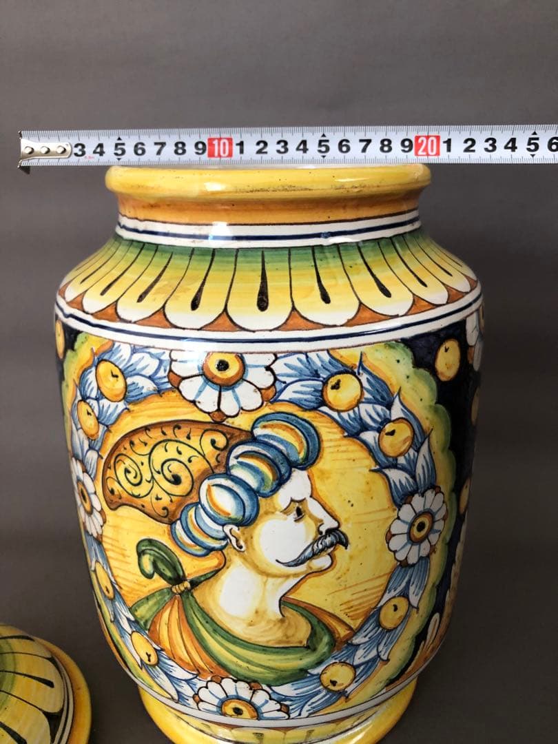 イタリア陶器　シシリア島パレルモで購入