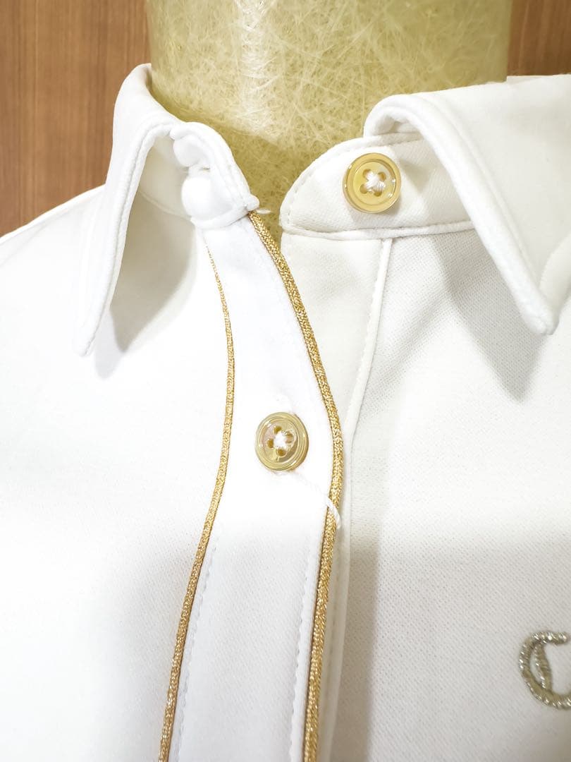 ３点セット【新品】キャロウェイ ホワイト 保温 フリース スカート シャツ 防寒