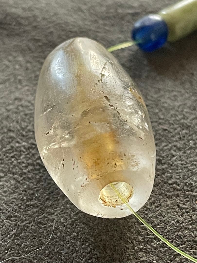 水晶棗玉・瑪瑙管玉・砡玉・とんぼ玉他 首飾り ネックレス　古墳時代