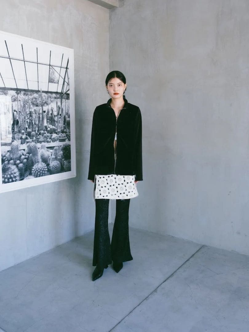 【限定値下げ】sahara（MARTE）Fur Docking Zip Top