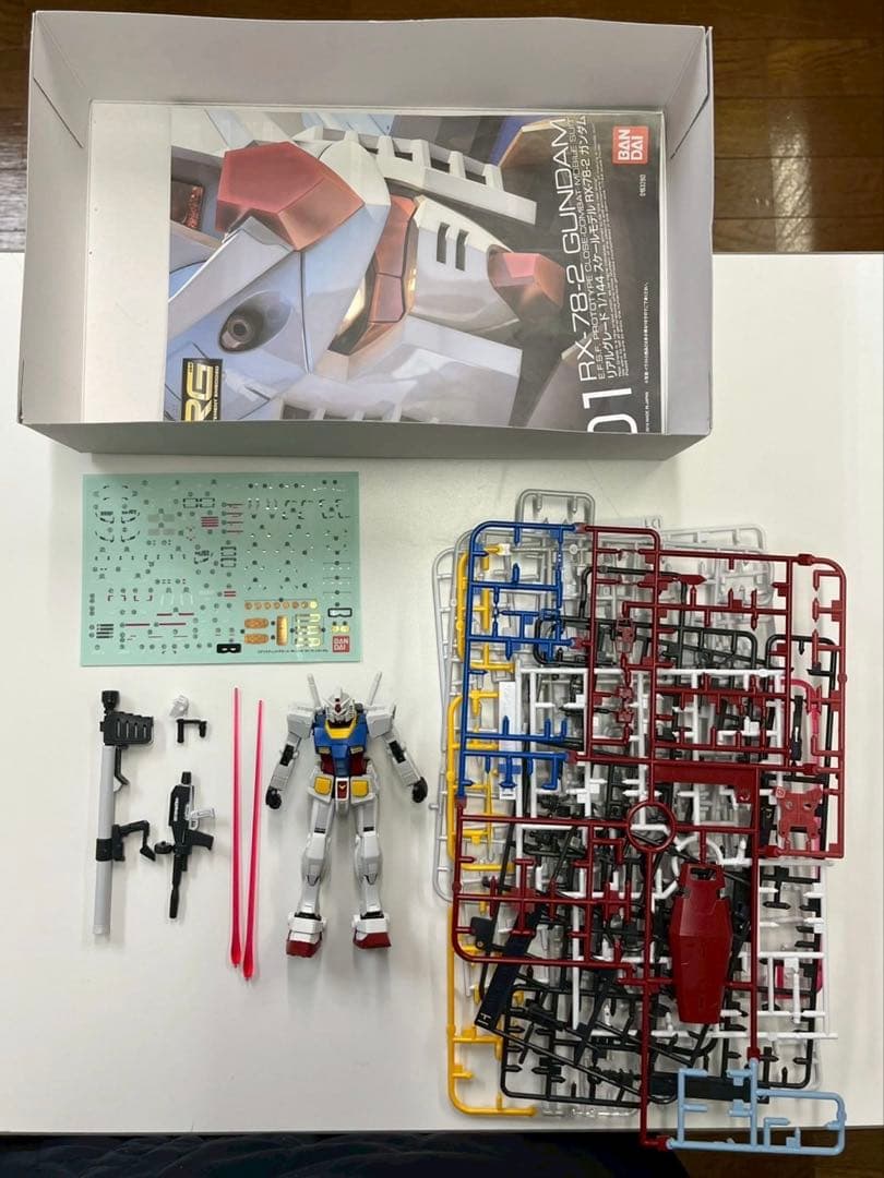 楓*様 ガンプラ 素組み まとめ売り 12体 RG ガンダム 説明書 未使用部品