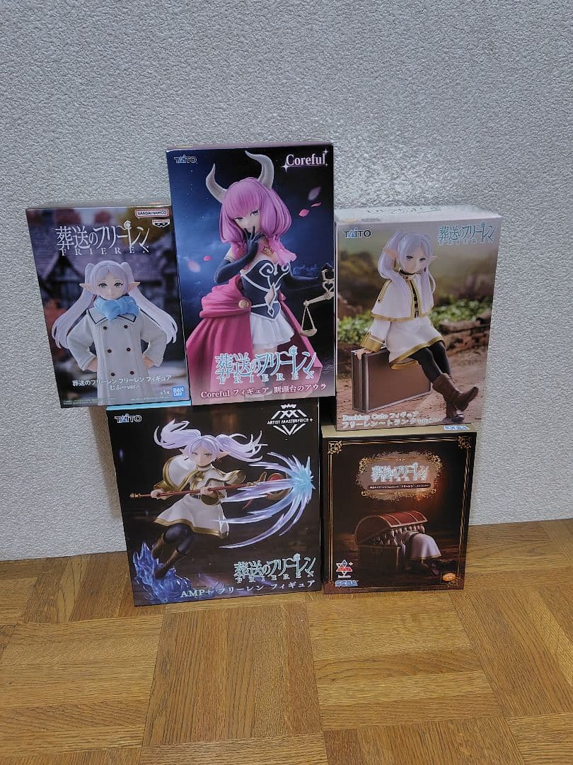 葬送のフリーレン プライズフィギュア5個まとめ売り