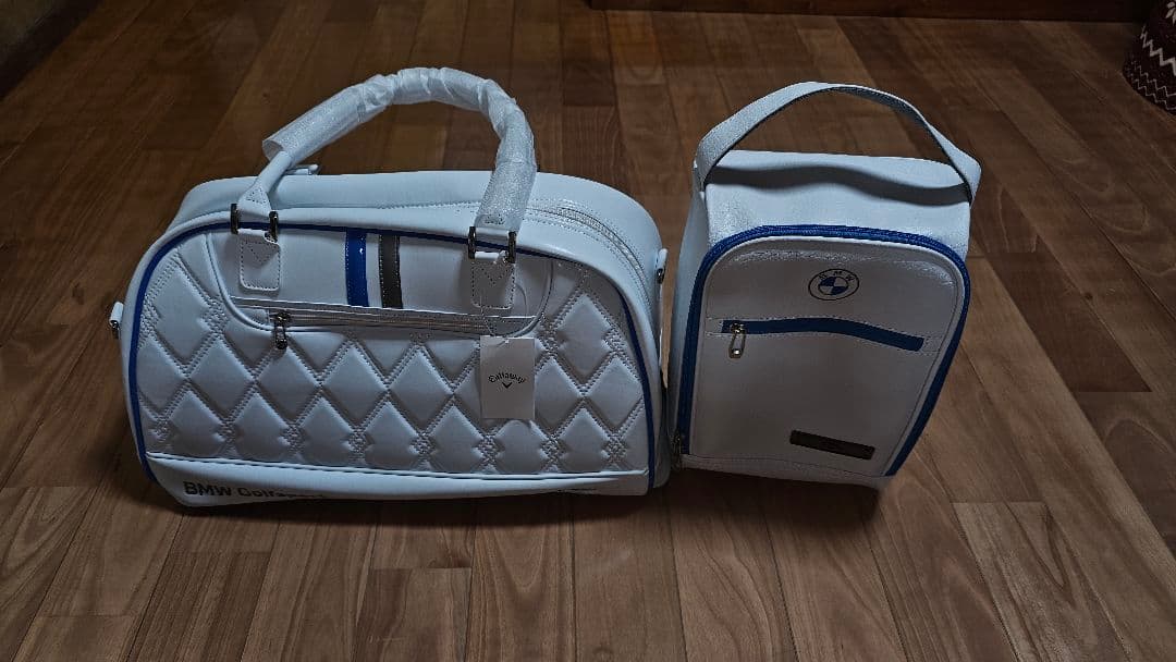  ゴルフバッグ ホワイト シューズバッグ 未使用