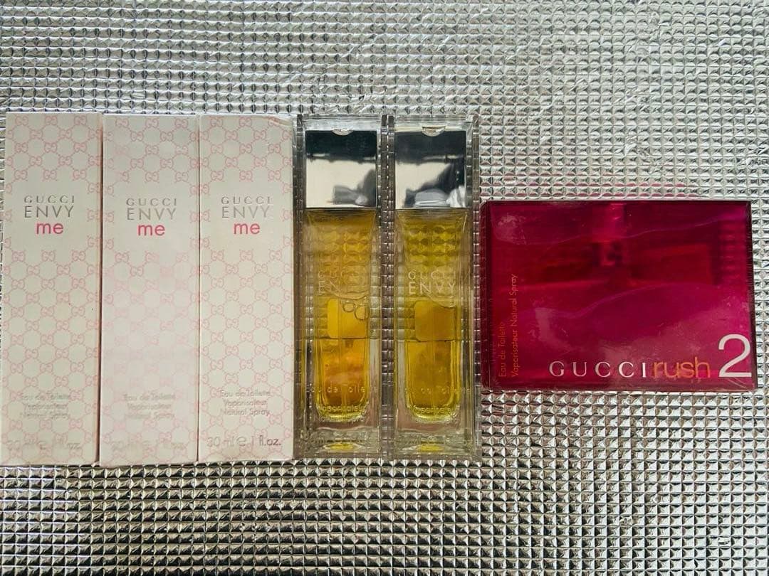 Gucci rush 2 & Envy 他 香水5本セット※バラ売り可