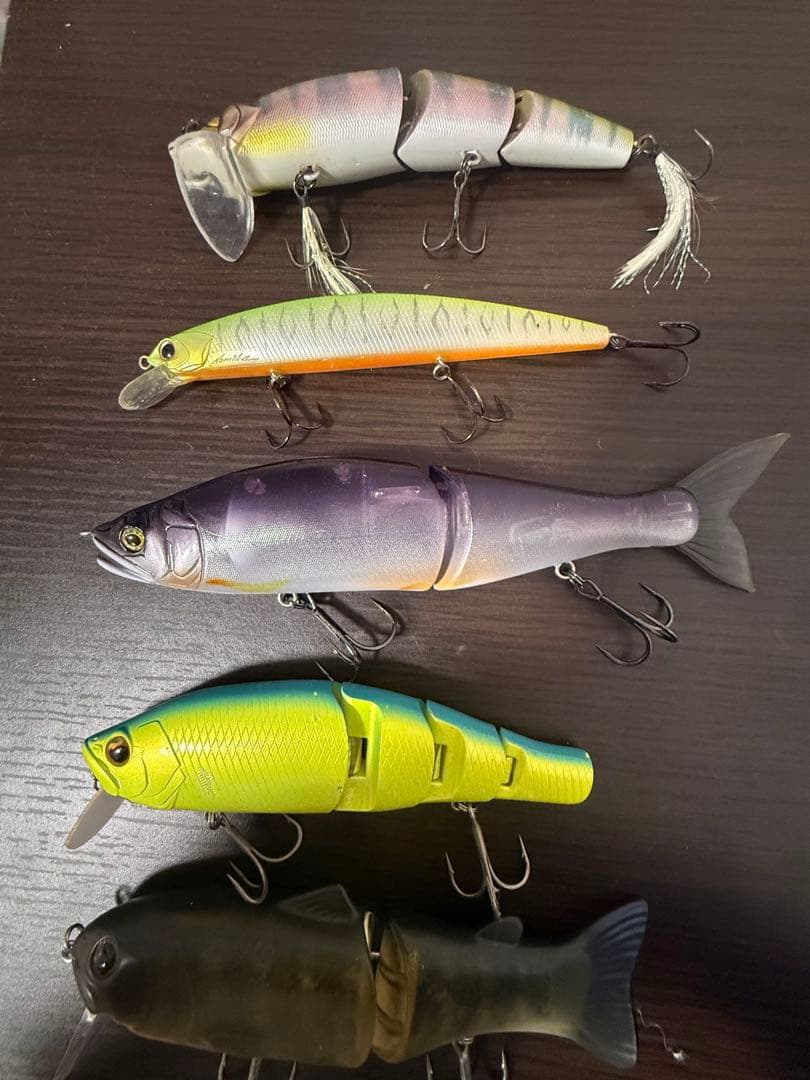 ブラックバスルアーまとめ売り引退品