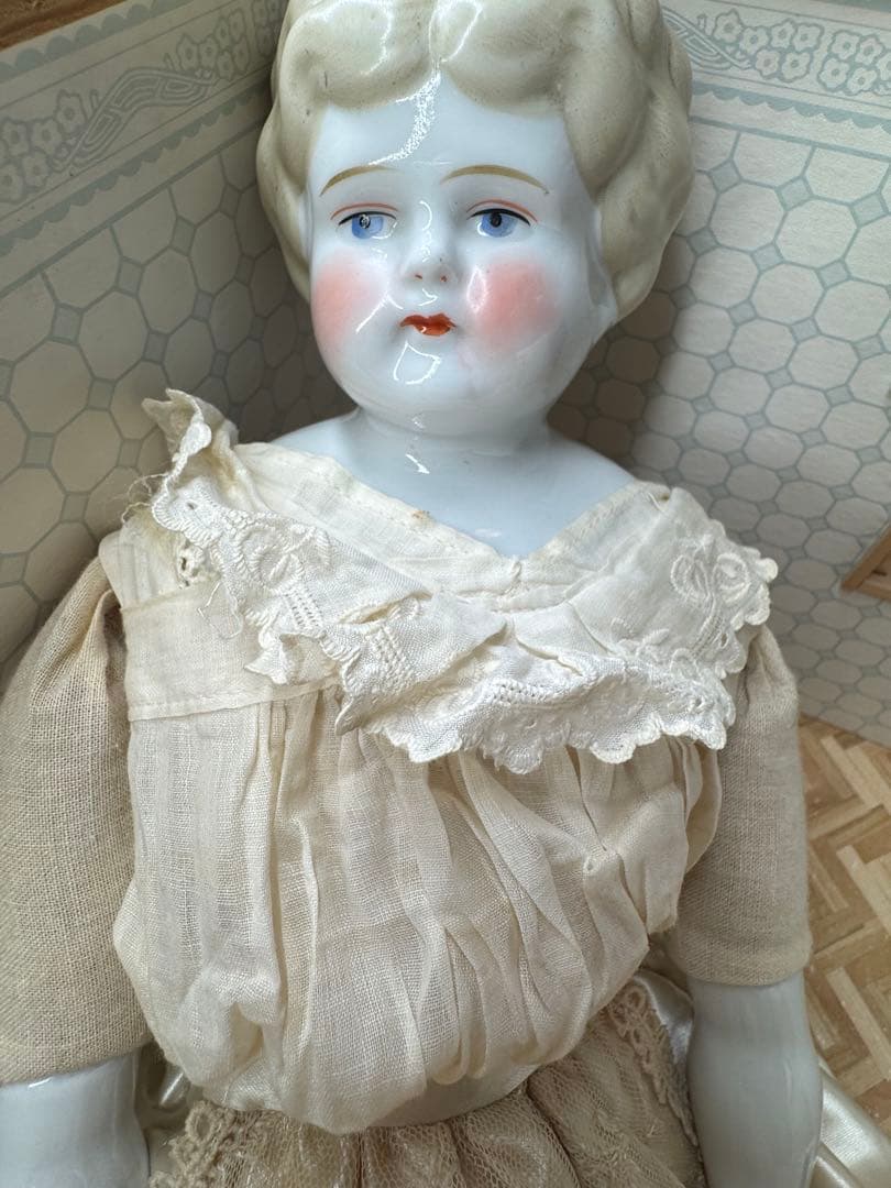 ジ*ー様 ドイツ　アンティーク　チャイナヘッド　ドール　約50センチ