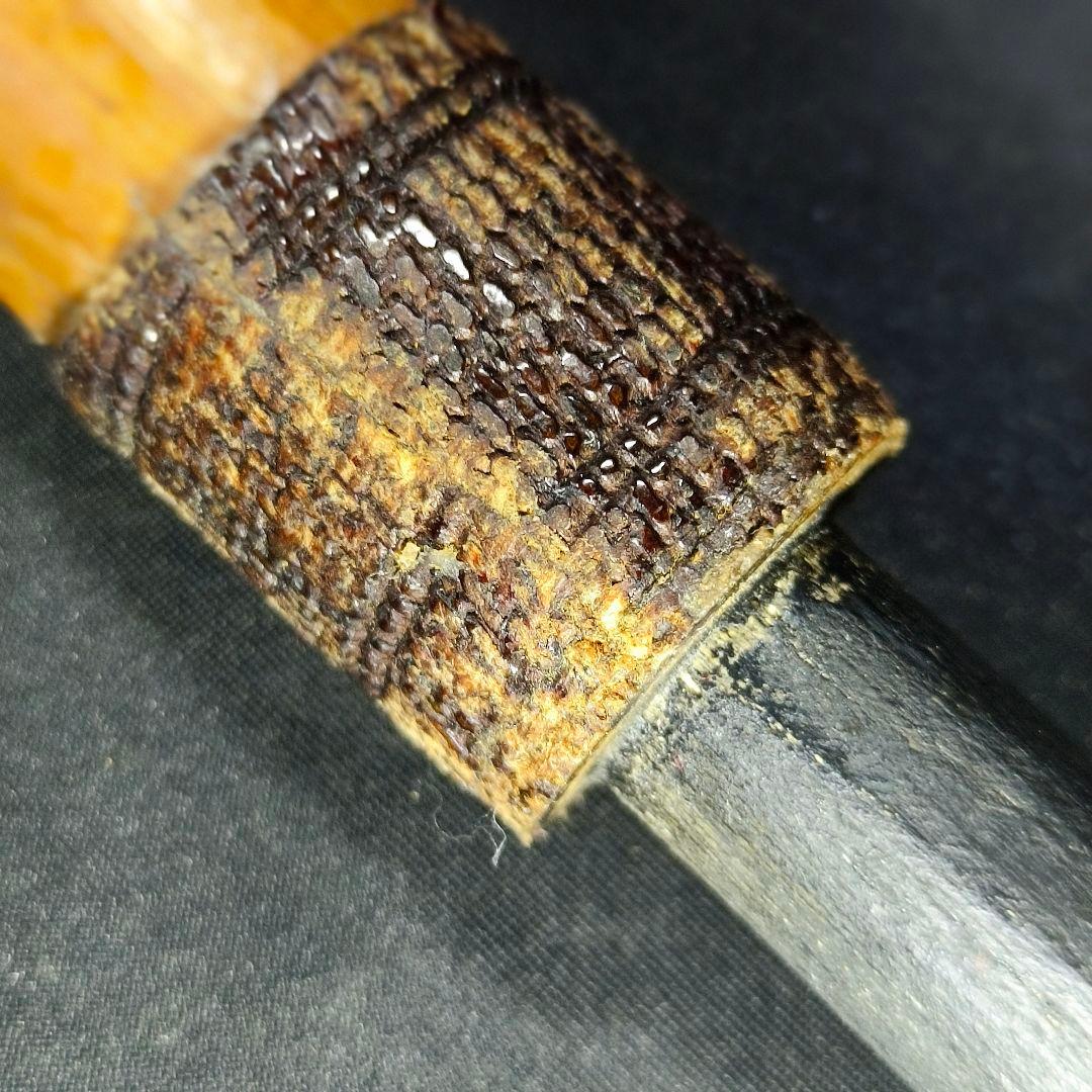 本格仕込み杖 江戸武具 骨董 極上鋼刃 袋付 時代物 古美術 蒐集家放出美品武具