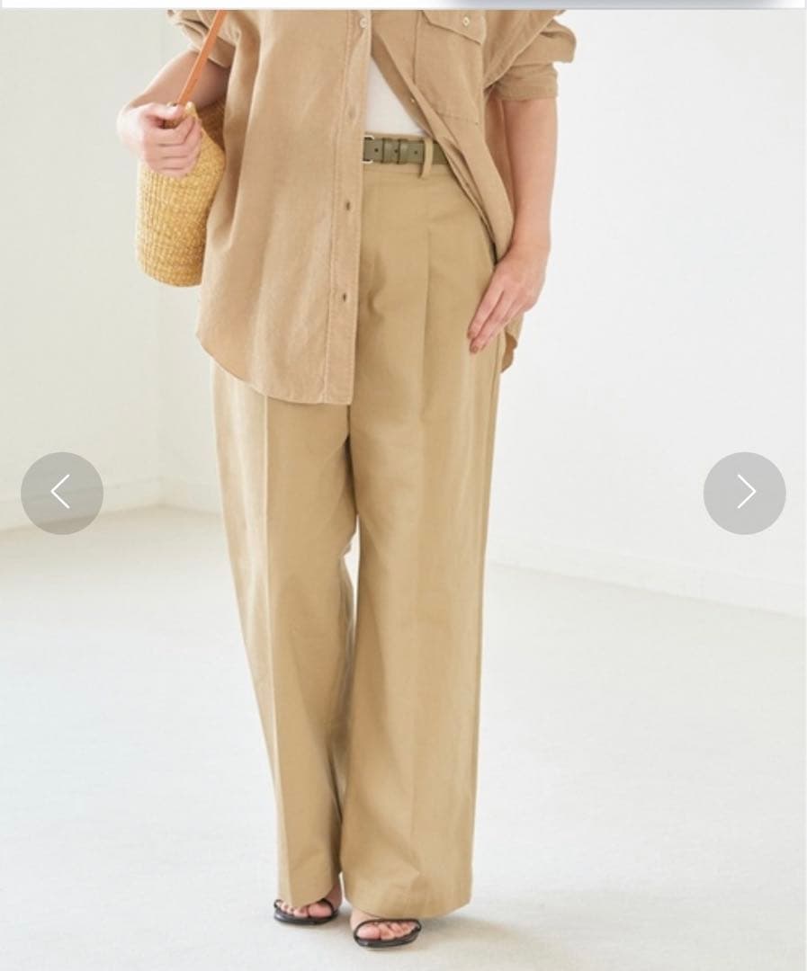 大人気♡plage Dress Chino パンツ2 38