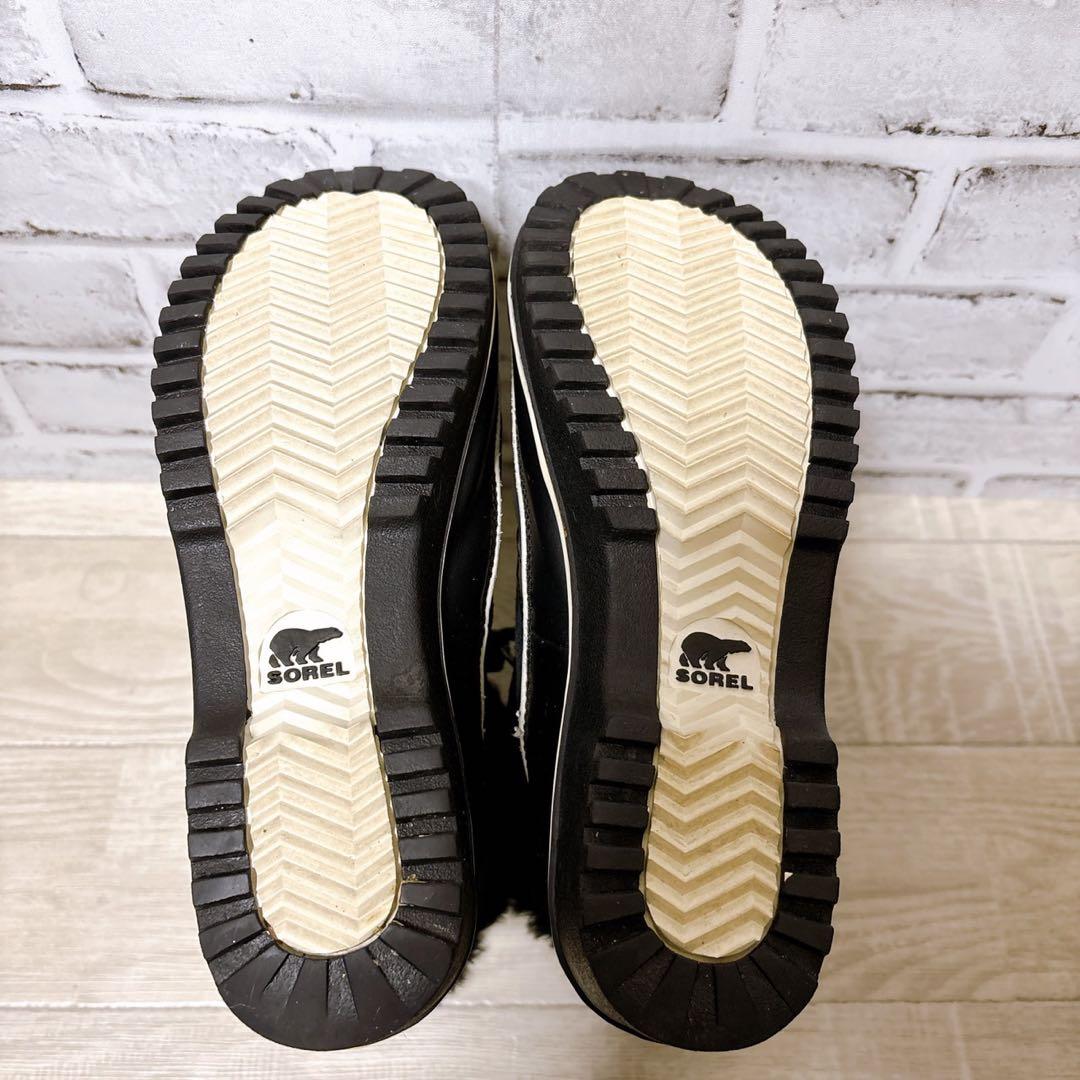 【SOREL】 ソレル （24cm） Tivoli II 防水スエードブーツ 黒