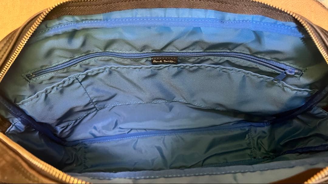 ポールスミス ビジネスバッグ レザー 黒 A4＆PC収納可