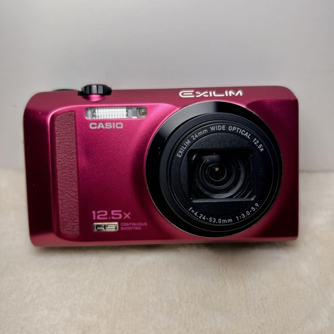 【美品】CASIO EXILIM EX-ZR200 コンパクトデジタルカメラ