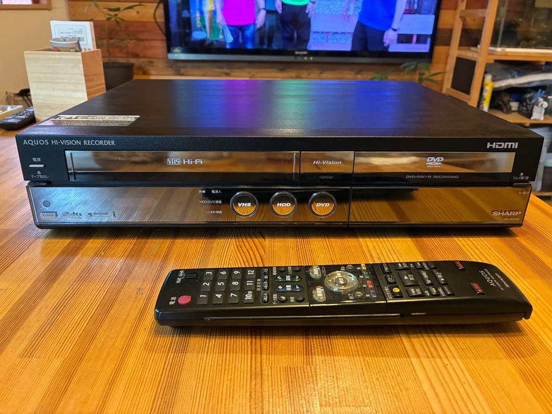 HDD/DVD/VHS一体型レコーダー SHARPシャープDV-ACV52