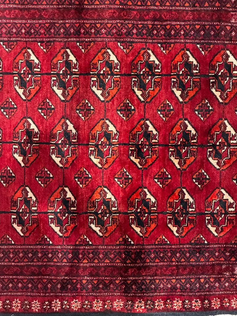 ◉50s vintage◉　162cm×96cm　ペルシャ絨毯　トライバルラグ