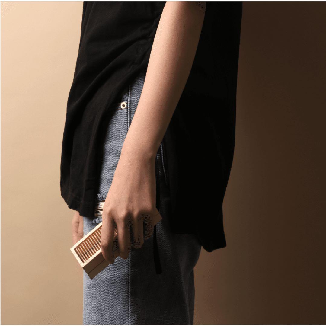 インセンスホルダー  お香立て お香 老山白檀 携帯型 ナチュラル S116