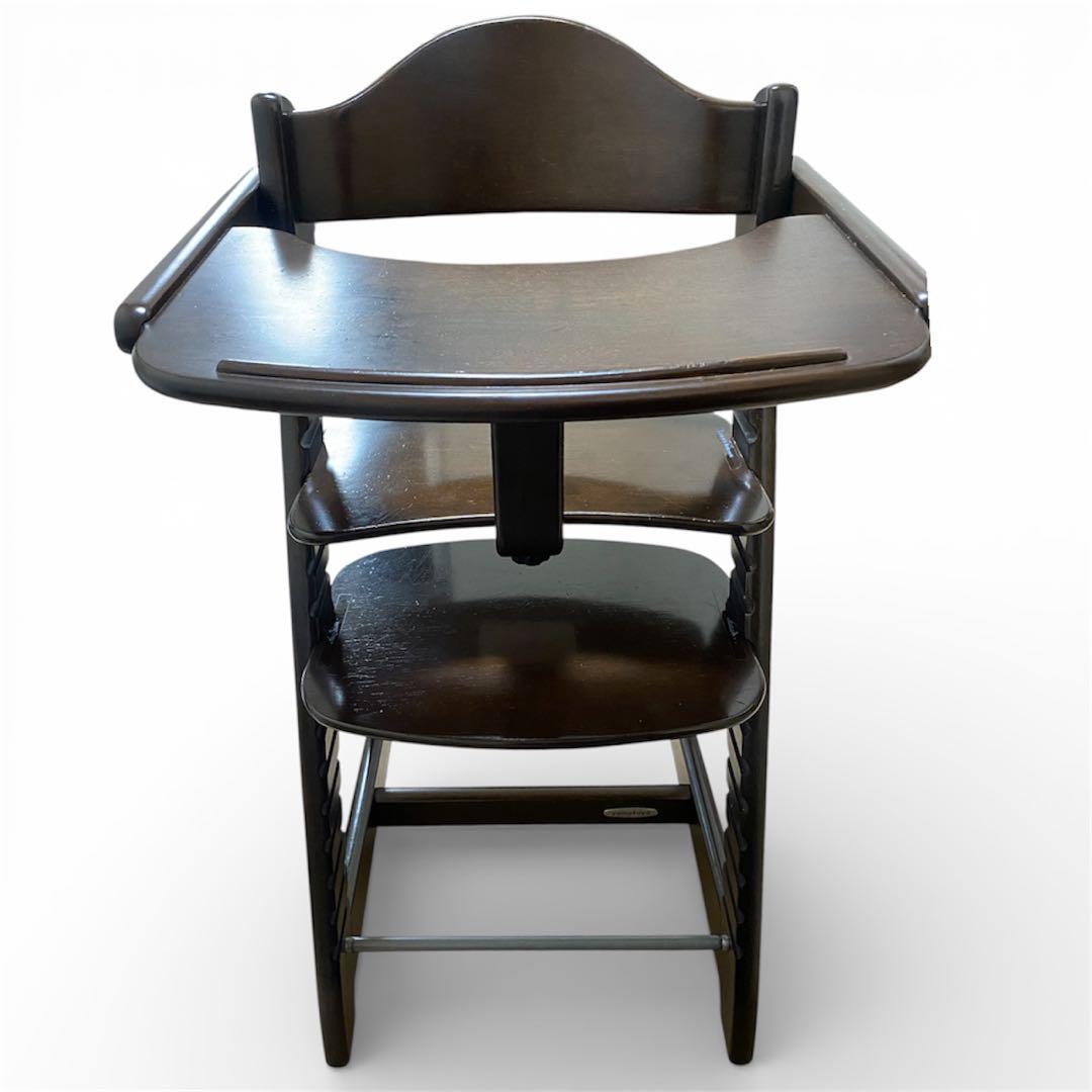 大和屋 すくすくスリムフィットチェアテーブル&ガード付 ベビーチェア