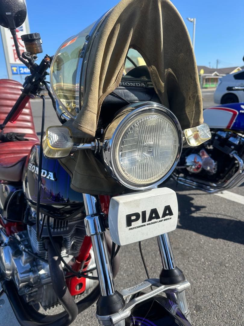 当時物シビエスーパーオスカー凹みレンズ付きヘッドライトASSYマーシャル