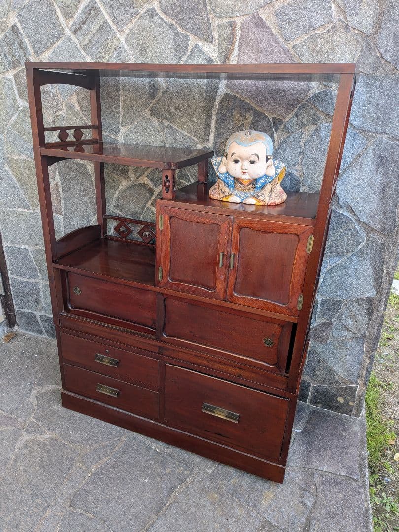 明治時代の茶箪笥　蔵出し