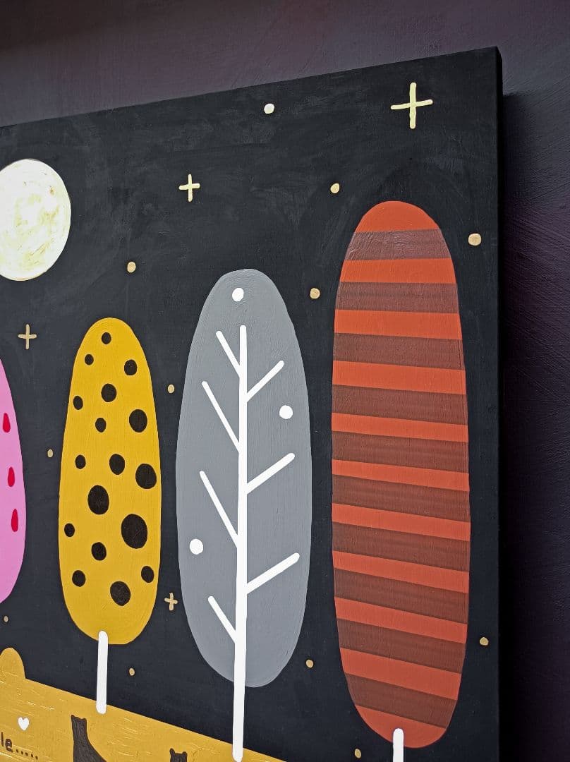 ✿月野乃亜 原画 2025年／594×420mm 現代アート 250903