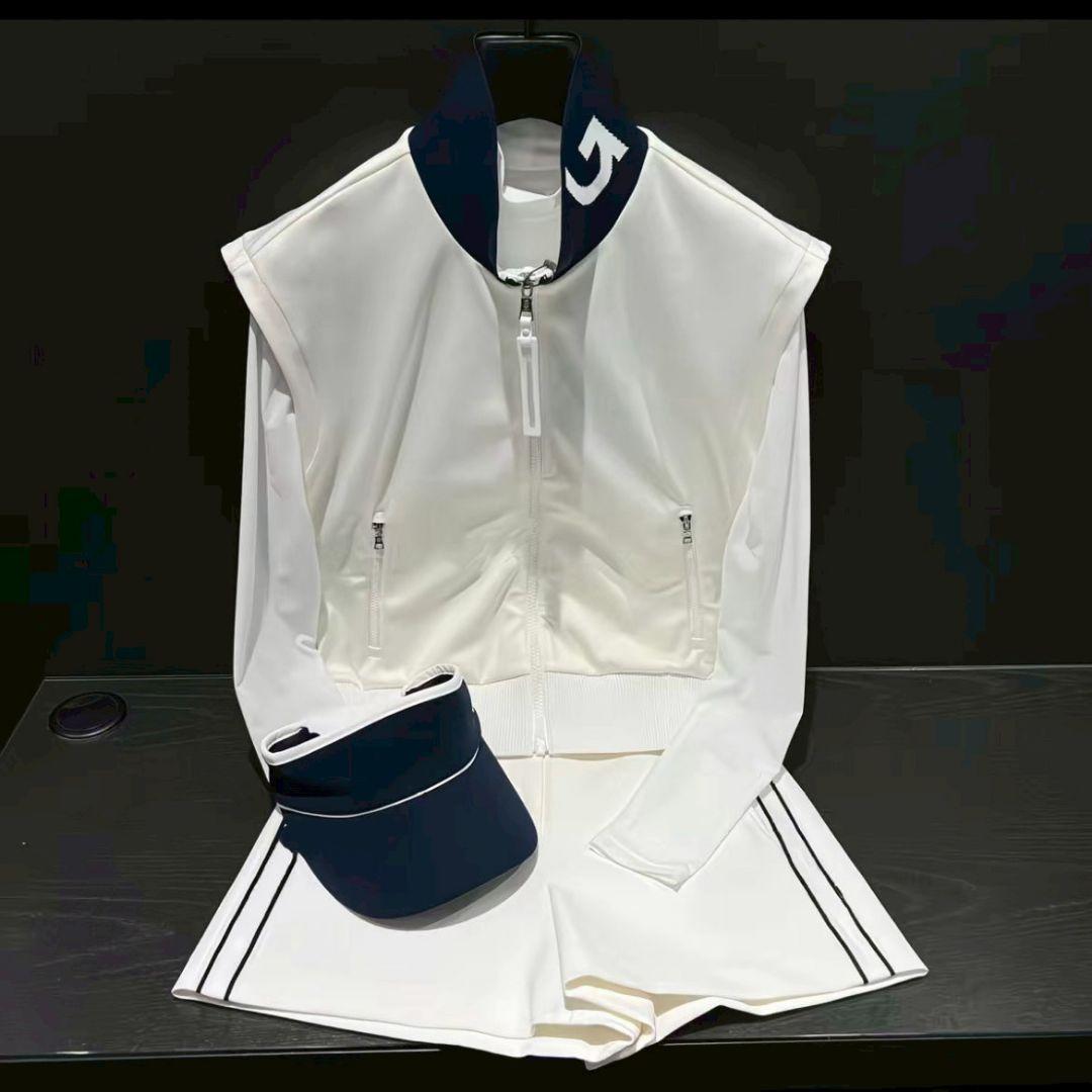 新品　G/FORE　ジーフォア　ゴルフ　ベスト＆ショートパンツセット　M
