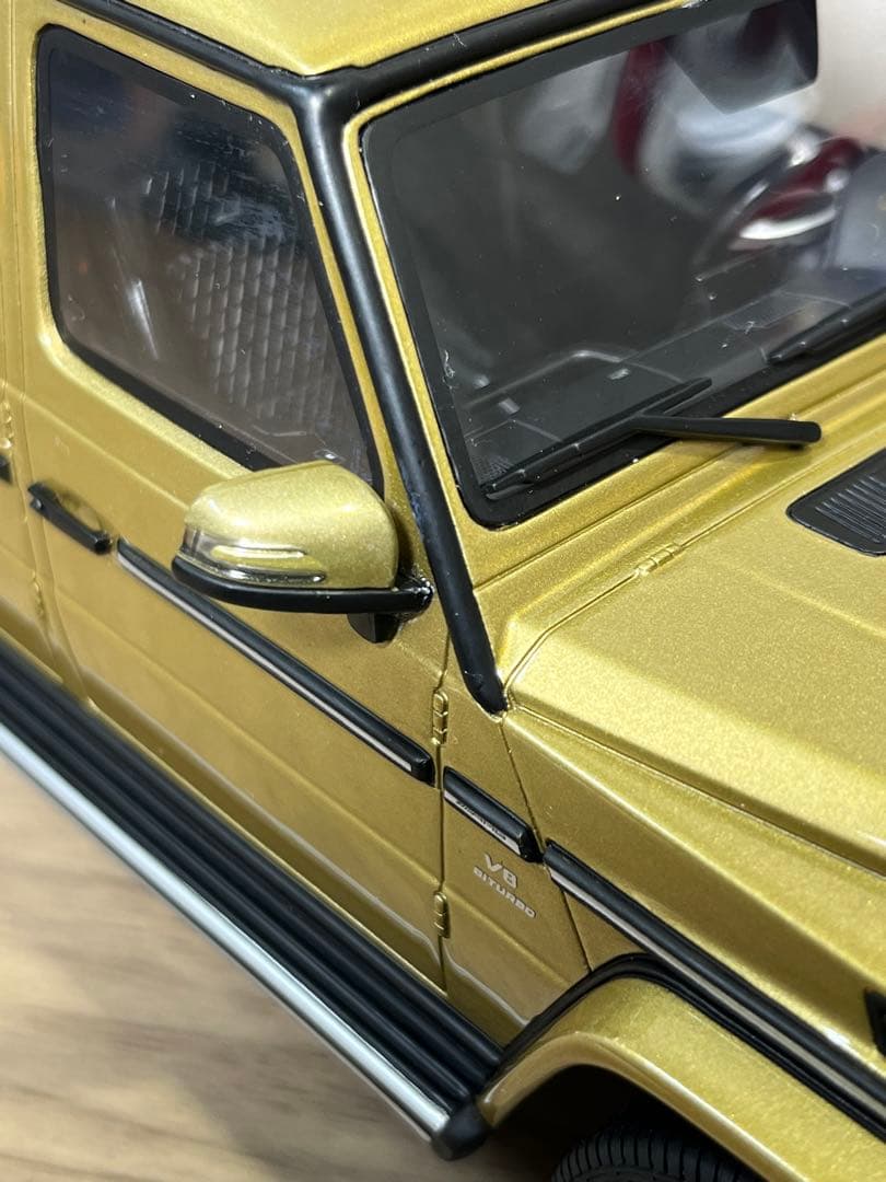 GTスピリット 1/18 メルセデス ベンツ AMG G 63 パール ゴールド